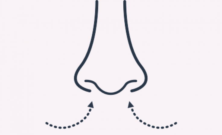 Respire através do nariz